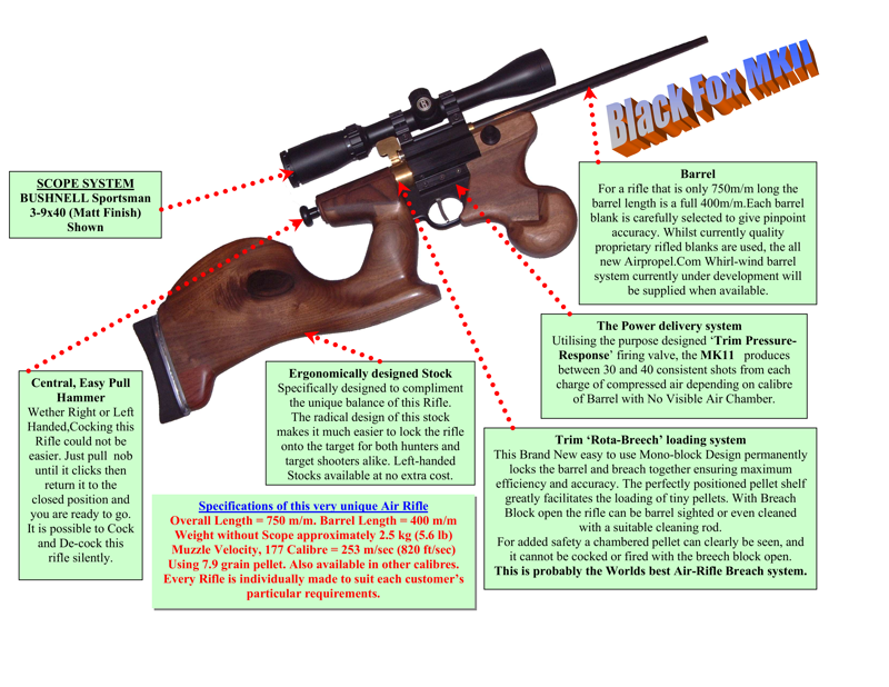 Breakdown of Fox Mk2 Flyer